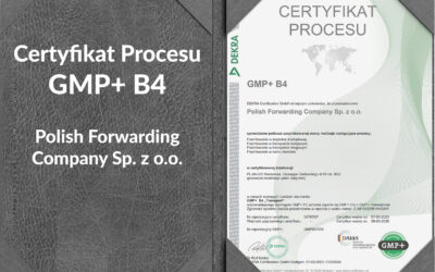 Certyfikat GMP+ B4
