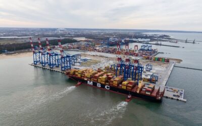 Inauguration of the Britannia Service at Baltic Hub