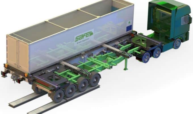 poziomy system obsługi kontenerów CTS