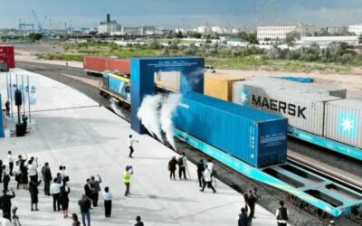 Pierwszy etap terminalu kontenerowego został otwarty w kazachskim porcie Aktau