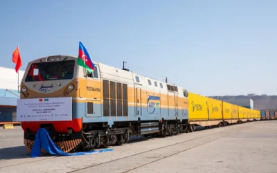 “5 Years of the China–Europe Railway Express: Baku Welcomes the 237th Train from Yiwu”