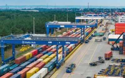 Baltic Hub podsumowuje rok: nowy terminal, połączenia i rekordowe przeładunki