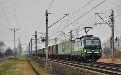 Obroty ładunkowe w transporcie multimodalnym w Europie wzrosły o 8,4%.