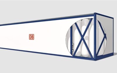 DB Cargo wprowadziło kontener do transportu wodoru