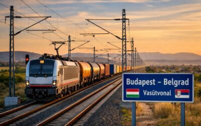 Budapeszt–Belgrad: węgierski odcinek gotowy. Ruch towarowy ruszy w lutym