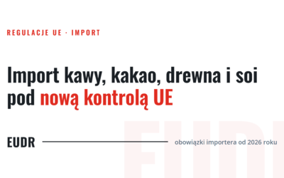 EUDR: rozporządzenie o produktach wolnych od wylesiania