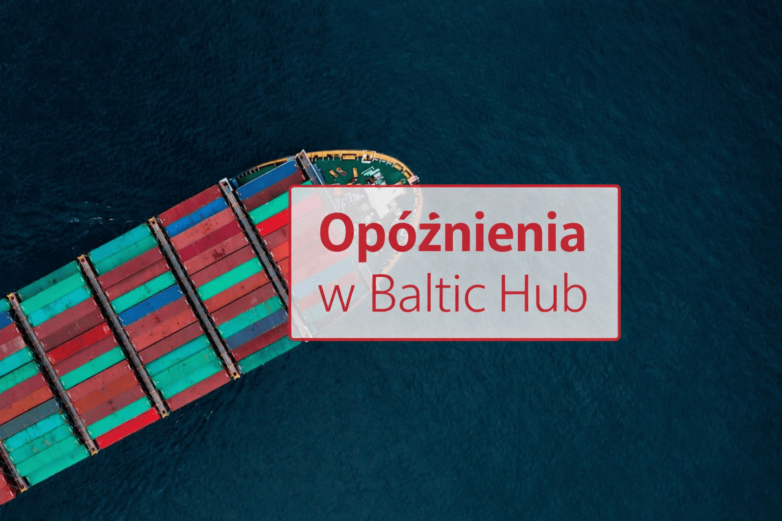 opoznienia baltic hub zima